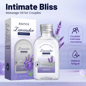 Aromatherapy Sensual Massage Oil for Couples - Relaxing Full Body Massage Oil for Date Night - Vegan Lavender for Massage Therapy Smooth Gliding