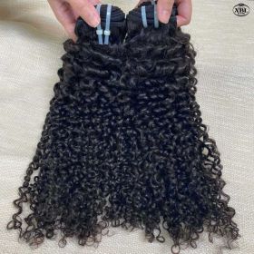 Single Donor Raw Indian Unprocessed Hair Vendors (Option: Kinky Curly-30Inches)
