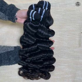 Single Donor Raw Indian Unprocessed Hair Vendors (Option: Loose Deep Wave-28Inches)